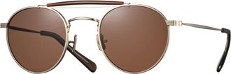 Eyevan 7285 Track SUN Zonnebril - unisex - Zonnebrillen - Grijs - 46 MM - Accessoires
