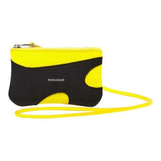 Ferragamo Logo Stamp Leather Cardholder