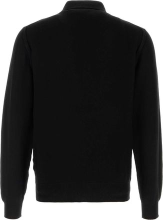 Tom Ford Black Exterior: Silk Cotton Polo T-shirts And Polos