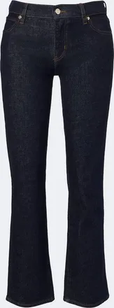 Frame Denim Cigarette cropped straight jeans