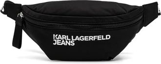 Karl Lagerfeld Marsupio con applicazione - Nero