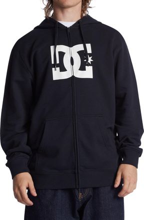 DC Hoodie DC SHOES DC Star, Herren, Gr. XL, schwarz, Obermaterial: 55% gek&auml;mmte Baumwolle, 25% Baumwolle, 20% Polyester;, Sweatshirts Hoodie