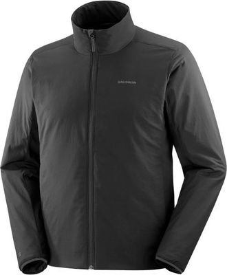 Salomon Mountain Flex Jacket Kunstfaserjacke für Herren | schwarz/grau