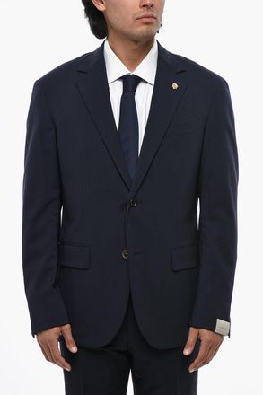 Corneliani CIRCLE Blazer Sfoderato in Lana Vergine Stretch Corneliani