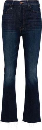 Mother The Hustler Flood Straight-Leg Jeans