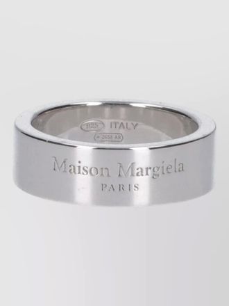 Maison Margiela silver logo ring