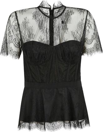 SIMKHAI Lace Bustier Top
