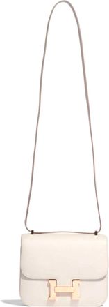 Herm&egrave;s Craie Evercolour Leather Constance 18 with Rose Gold Hardware