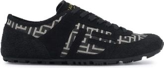 Balmain Racer 45 Monogram Jacquard Trainers