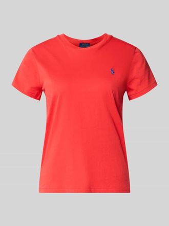 Polo Ralph Lauren Regular Fit T-Shirt aus reiner Baumwolle in Rot, Gr&ouml;&szlig;e XXL