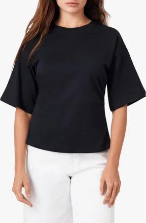Habitual The Kai Flyaway T-Shirt in Jet Black at Nordstrom, Size X-Large