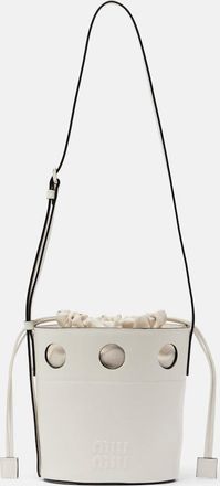 Miu Miu Borsa a secchiello in pelle