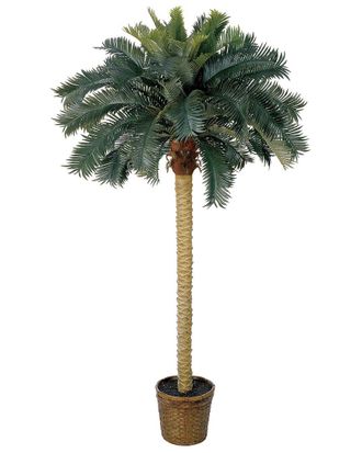 Nearly Natural 6Ft Sago Palm Silk Tree