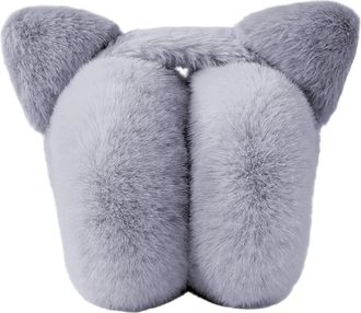 Generic Earmuffs for Women | Foldable Plush Windproof - Ear Protection Covers Winter Earmuffs,for Cycling Commuting Skiing Outdoor Snow Sports Daily Travel Ki