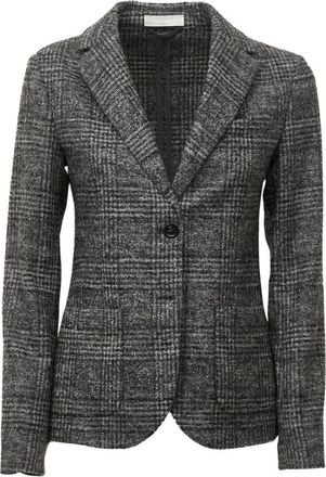 Circolo 1901 Blazer in Lana di Alpaca - - Jackets - Donna - Grigio - XL