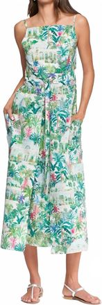 Vilagallo Wrap Dress In Green
