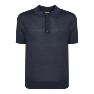 Dsquared2 Uomo, Maglie, Blu, M, new