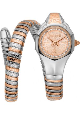 Just Cavalli Womens JC1L354M0065 Ladies Fiore Watch - Silver - One Size