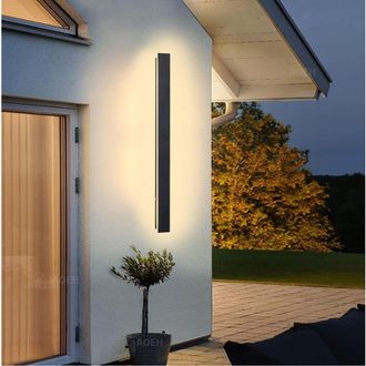 OEM Applique Murale Led - 30 Cm - 9 W - 3000 K - Ip65 - Aluminium Acrylique - Int&eacute;rieur Ext&eacute;rieur - 1 Pi&egrave;ce