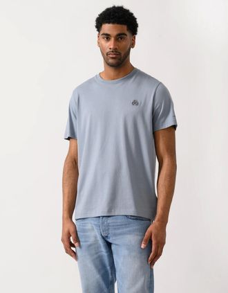 Moose Knuckles Mens Moose Knuckles Crescent Mens T-Shirt - Jet Stream 1884 - Grey - Size: 38