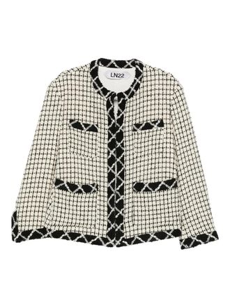 LnA pocket trim jacket - White