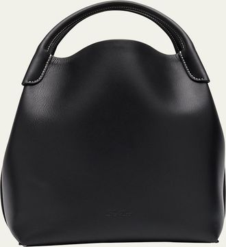 Loro Piana Bale Large Leather Bag