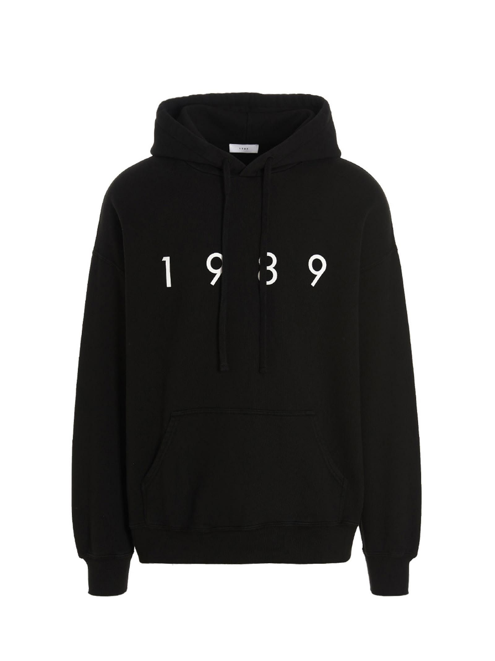 パーカー・フーディ 1989 STUDIO FW23 '1989 Faded Logo' hoodie (D0717 BLACK) 1989 logo hoodie | Unisex – 1989 STUDIO