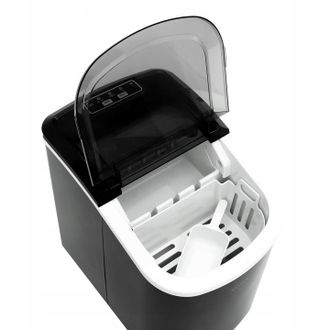 OEM M&aacute;quina De Hielo Negra De 240 W, Cubitos S/l, 12 Kg/d&iacute;a, Fuerte + Pala