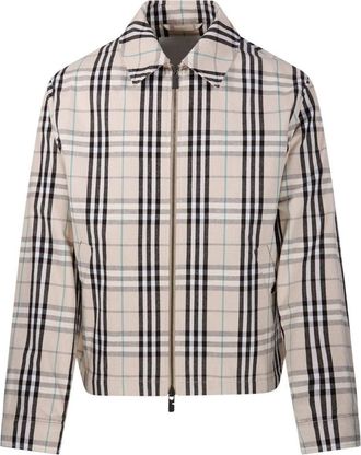 Burberry Embroidered Cotton Jacket