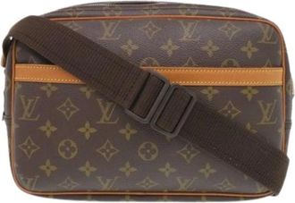 Louis Vuitton Pre-owned Cross Body Bags, female, Brown, Size: ONE SIZE Pre-owned Reporter PM