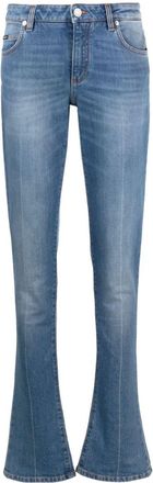 Dolce & Gabbana mid-rise flared jeans - women - Cotton/Spandex/Elastane - 42 - Blue
