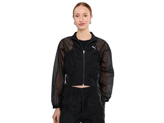 Puma Dare To Oversized Woven Jacket Womens Jacket Puma Black : XL, Nylon