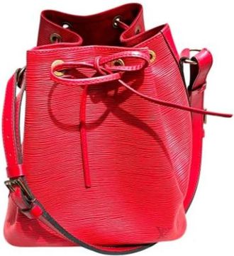 Louis Vuitton Pre-owned Epi Shoulder Bag - Dames - Vintage Tas - Rood - ONE Size - Leer - Vintage