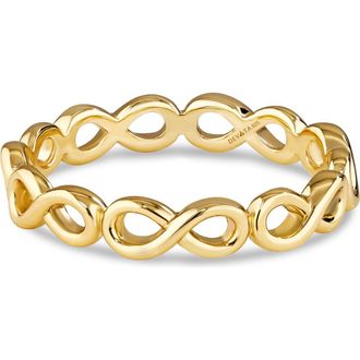 Devata Eternity Band Ring in Gold at Nordstrom Rack, Size 8