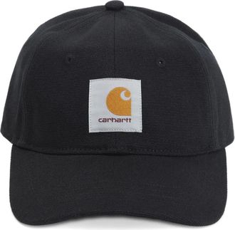 Carhartt Work in Progress logo-patch baseball cap - unisex - Cotton - One Size - Black