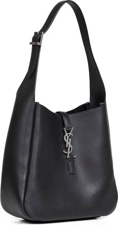Saint Laurent Womens Shoulder Bag Le 5 &Agrave; 7 Black Calfskin