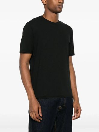 Fedeli Cotton Jersey T-Shirt - Black