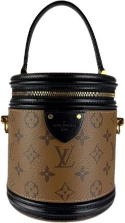 Louis Vuitton Pre-owned Bucket Bags, female, Brown, Size: ONE SIZE Pre-owned Bucket Bag