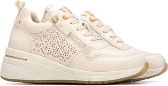 Xti Womens 17505202 Refresh Sneaker In Beige