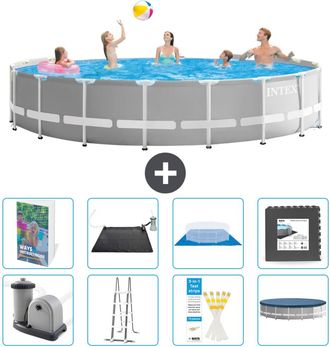 Intex Piscina Prism Frame Redonda - 549x122 Cm - 9-piezas S543