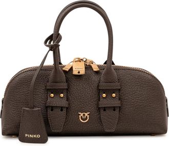Pinko Bowling Bag Horizon - Dames - Handtassen - Bruin - ONE Size - Tassen