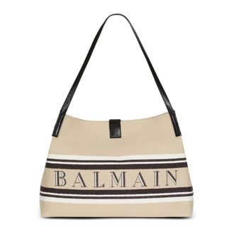 Balmain Mujer, Bolsos, Beige, Talla: ONE Size