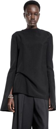 Ann Demeulemeester Hella Top In Viscose Calico
