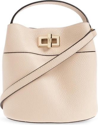 Furla Amelia Mini - Dames - Schoudertassen - Roze - ONE Size - Leer - Tassen