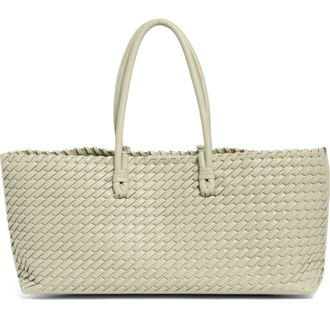 Moda Luxe Woven Stitch Shoulder Bag in Sage at Nordstrom Rack