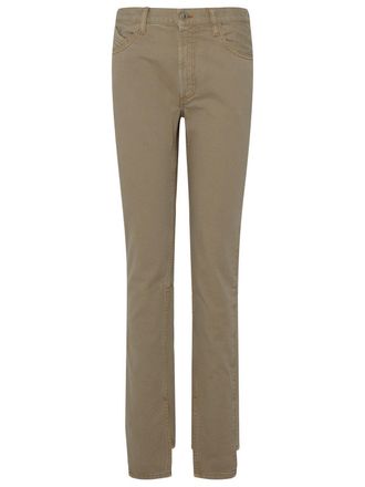 The Attico Logo Embroidered Skinny Fit Jeans