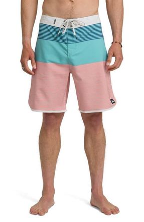Quiksilver Surfsilk Tijuana Board Shorts in Aqua at Nordstrom, Size 40