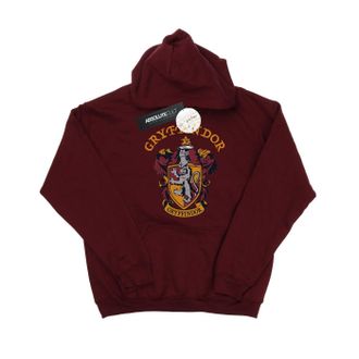 Harry Potter Heren Gryffindor Crest Hoodie (Bourgondi&euml;)