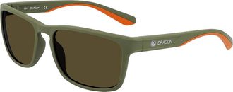 Dragon Dragon DR BLAISE LL 308 Mens Sunglasses Green Size 59