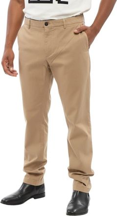 Department Five Light Brown Solid Chino Trousers